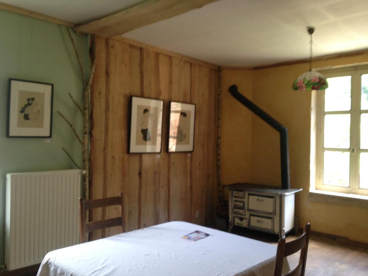 A l'orée de soi - Maison forestière de la Soie - Eco gîte, chambres d'hôtes, camping au pied des Vosges Saint-Sauveur  Exterior foto