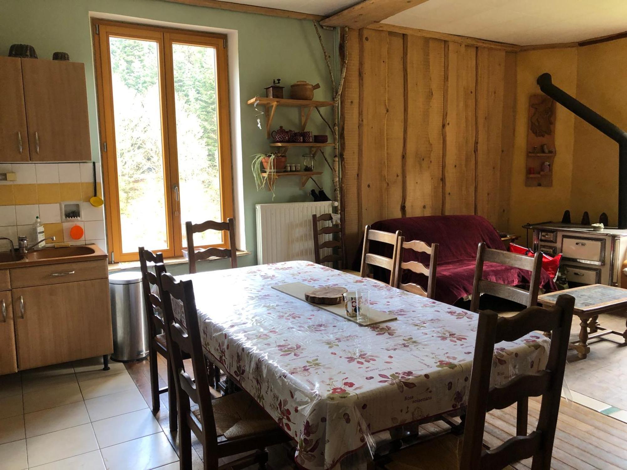 A l'orée de soi - Maison forestière de la Soie - Eco gîte, chambres d'hôtes, camping au pied des Vosges Saint-Sauveur  Exterior foto